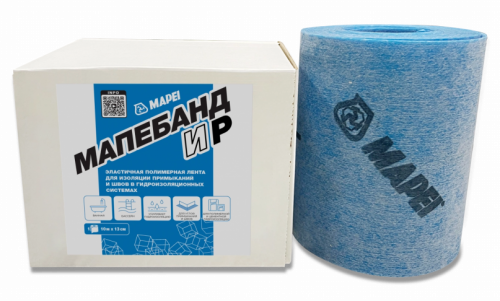Эластичная гидроизоляционная лента для примыканий Mapei Mapeband Easy R, 10 м