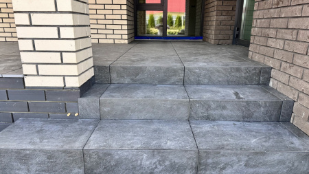 Террасные пластины Atlas Concorde Russia Landstone Night Lastra, 600х600х20 мм