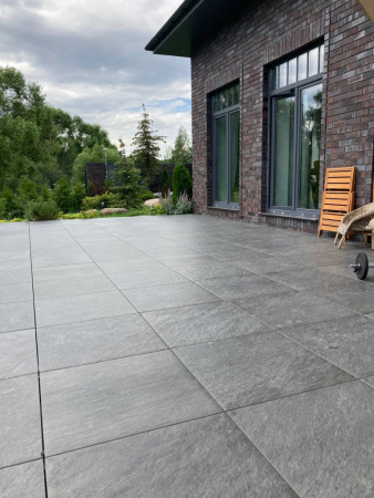 Террасные пластины Atlas Concorde Russia Landstone Night Lastra, 600х600х20 мм