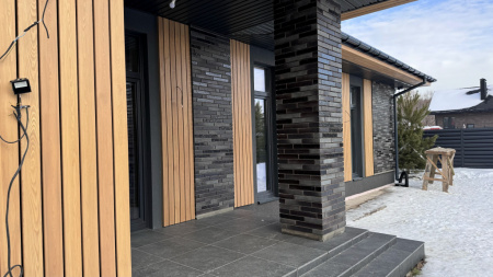 Террасные пластины Atlas Concorde Russia Landstone Night Lastra, 600х600х20 мм