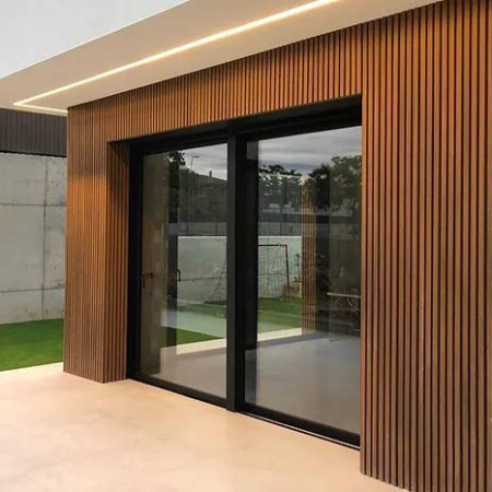 Реечные фасадные панели Legro Ultra Naturale Teak FS 15